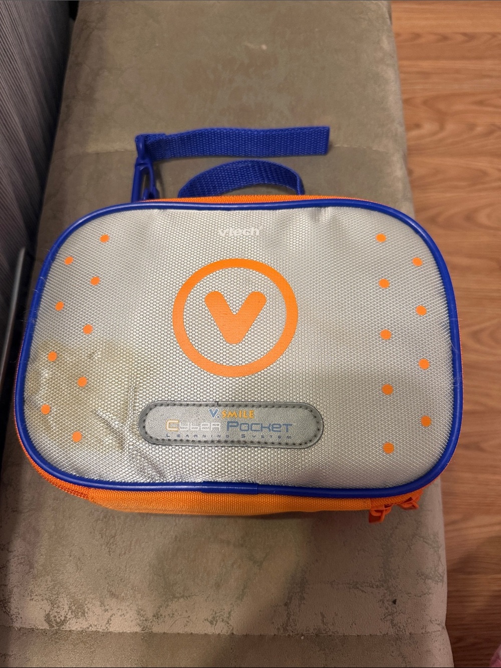 Vtech Vsmile Cyber Pocket Game Carry Case - 8" x 6" x 3" Zippered Carry Case